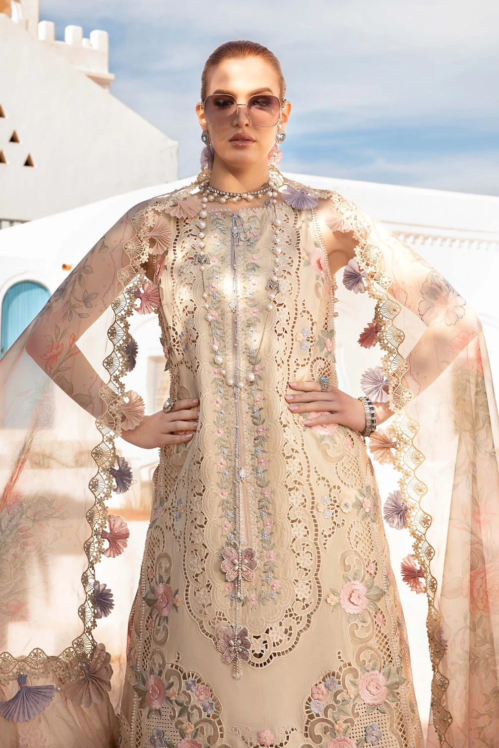 Maria B Luxury Lawn D-2406-B